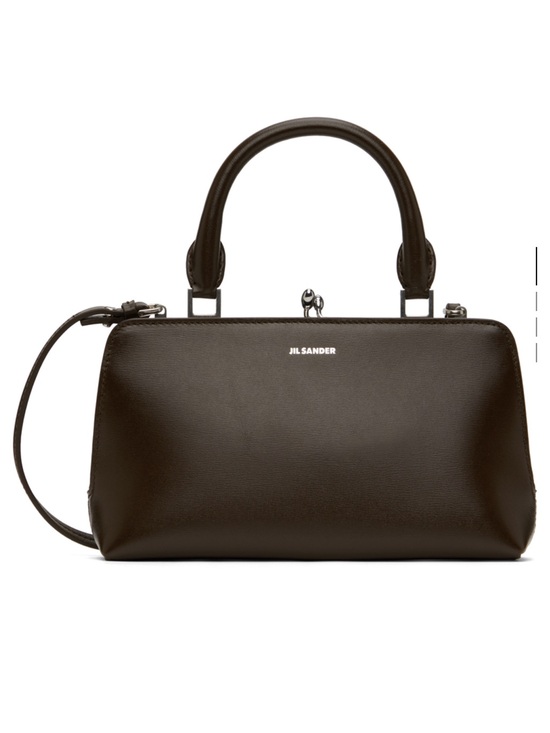 Jil Sander Handbags - Jil Sander Mini Brown Goji Bag